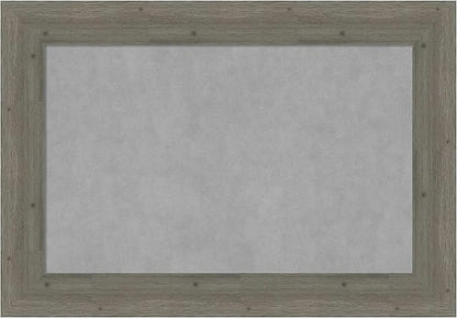 Amanti Art Grey Framed Magnetic Board 27x39 Large Vision Board by AmantiArt