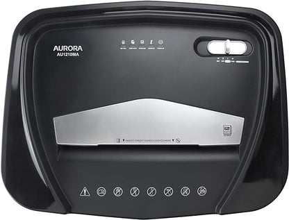 Aurora AU1210MA Professional Grade High Security 12-Sheet Micro-Cut Paper/CD - Image 5