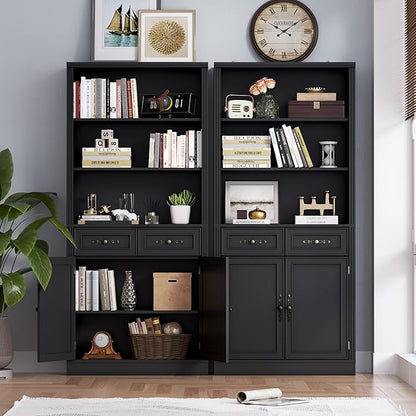 BORNOON 71.4" Tall Bookshelf - Image 4