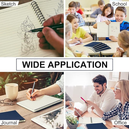 Yahenda 108 Pcs Spiral Notebook Bulk A5 Journal Lined 8.3'' x 5.5'' Writing - Image 5