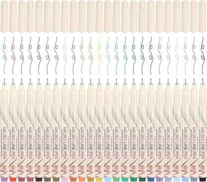 CHARSOCO 01 Micro Fine Point Pen Set by CHARSOCO