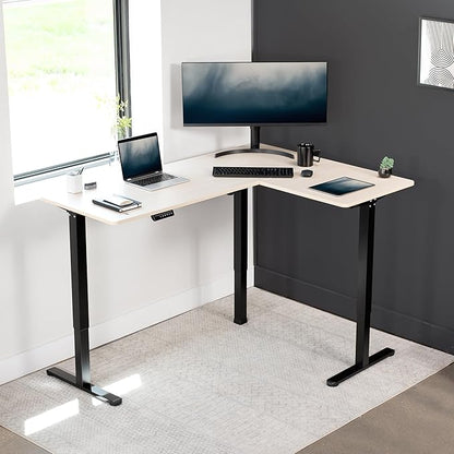 VIVO Electric Corner 63 x 47 inch L-Shaped Standing Desk, Memory Height - Image 8