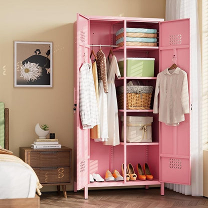 SUPEER 2 Doors Metal Storage Locker - Image 2