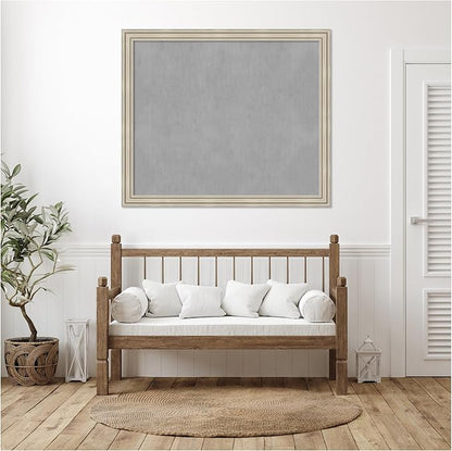 Amanti Art Silver Framed Magnetic Board 46x54 Oversize Vision Board - Image 5
