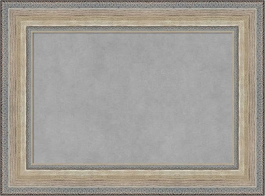 Amanti Art Silver Framed Magnetic Board 17x23 Small Vision Board by AmantiArt