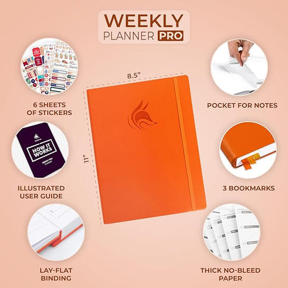 Clever Fox Planner PRO – Weekly & Monthly Life Planner to Increase Productivity - Image 2