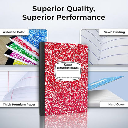 Rosmonde 2000 Pack Composition Notebook Bulk, College Ruled, Full Pallet of - Image 2
