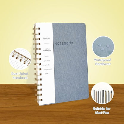 Spiral Notebook-5.75" x 8.125" College Ruled Journal - Image 4