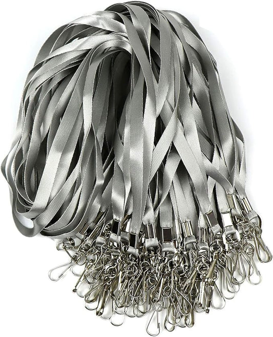 Beebel Gray Lanyard Bulk Lanyards by Beebel