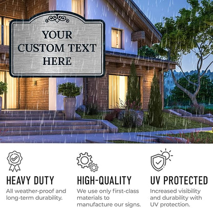 Custom Decorative Sign, Personalized Metal Sign - Image 5