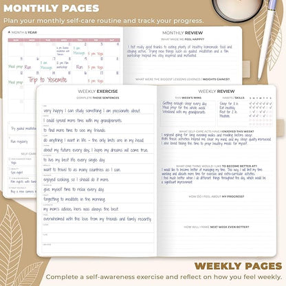 Clever Fox Self-Care Journal – Wellness & Daily Reflection Notebook – Mental - Image 3