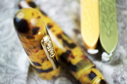 Conklin All American Fountain Pen in Tortoiseshell – Fine Nib, Vintage Design & - Image 2