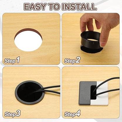 PATIKIL 2.8inch Desk Grommet - Image 4