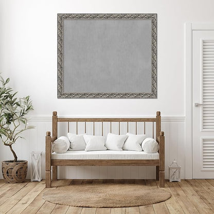 Amanti Art Silver Framed Magnetic Board 46x54 Oversize Vision Board - Image 6
