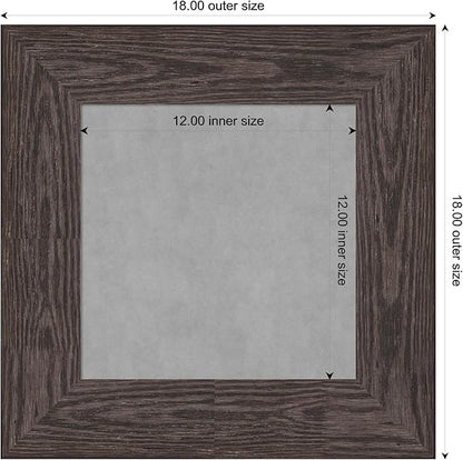 Amanti Art Black Framed Magnetic Board 18x18 X-Small Vision Board - Image 4