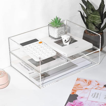 2 Pack Acrylic Paper Tray Organizer - Image 7