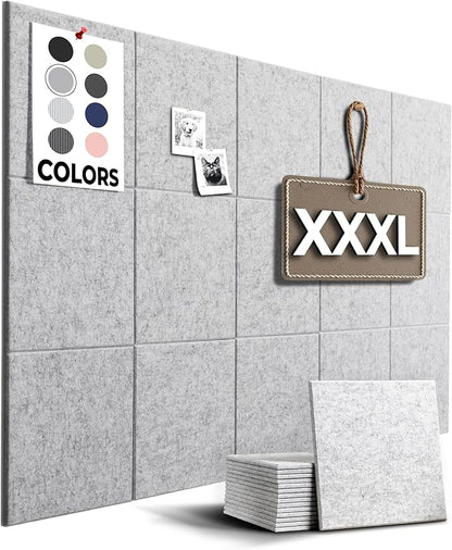 Vision Board, Cork Board for Walls, Large Cork Board for Office, Wall Protector by WallHero