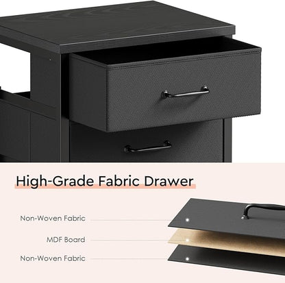 Maihail 3 Drawer Mobile File Cabinet - Image 6