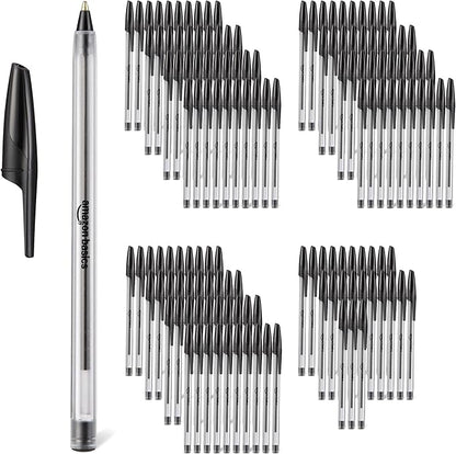 Amazon Basics Ballpoint Pens, 144 Pack by AmazonBasics