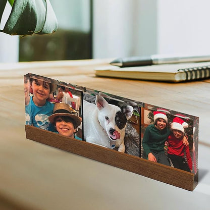 Artblox Personalized Office Desk Name Plate Custom Photo Prints On Acrylic Glass - Image 2
