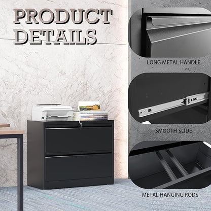 mysteeldepot 2 Drawer Lateral File Cabinet - Image 4
