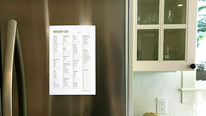 Grocery List Magnet Pad for Fridge - Image 2
