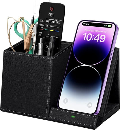 Desk Supplies Organizer, Desktop Stationery Organizer, Home Office Supply by wirelessfuturecharger