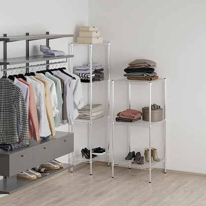 Regal Altair 24" Deep x 24" Wide x 54" Height Wire Shelving Kit | 3-Tier | NSF - Image 6