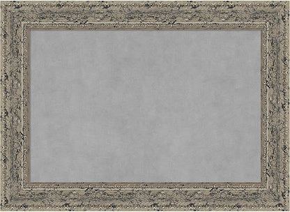 Amanti Art Silver Framed Magnetic Board 21x29 Medium Vision Board by AmantiArt