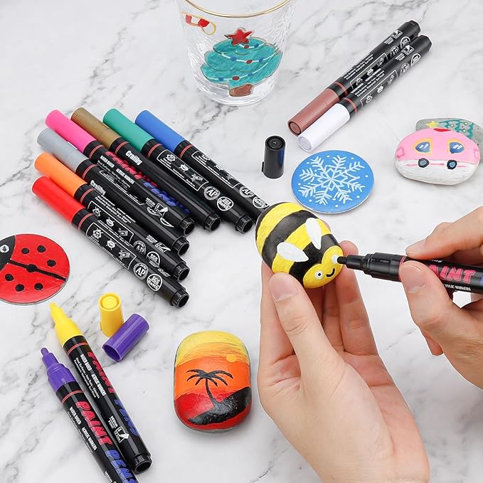 Craiiby Green Paint Pens Paint Markers - Image 7