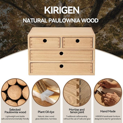 Kirigen Natural Wood Desktop Organizers - Image 7