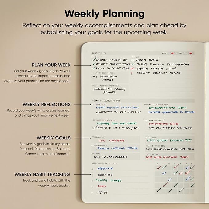 Dated, 2026 Planner, 8.5" x 11" - Image 4
