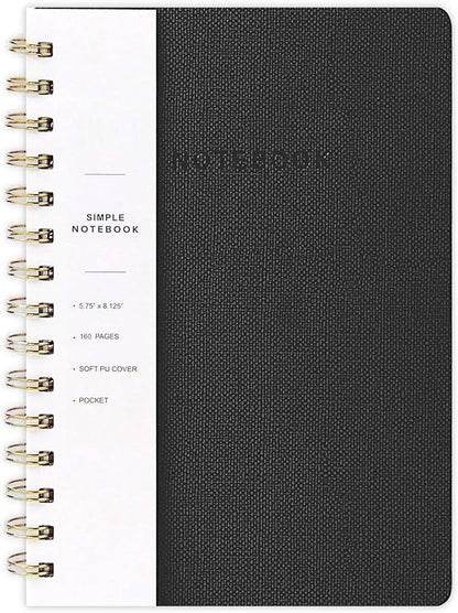 Oneirom Spiral Notebook-6.10" x 8.19" College Ruled Journal by Oneirom