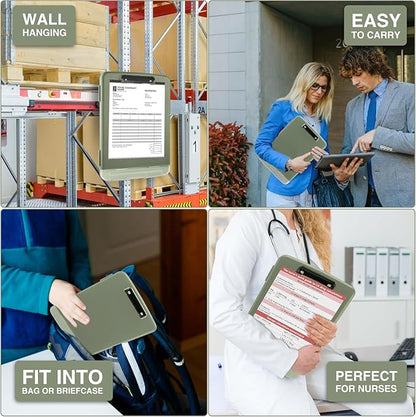 Sooez Clipboard with Storage, High Capacity Nursing Clipboard with Pen Holder - Image 7