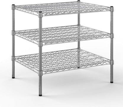 Regal Altair 24" Deep x 30" Wide x 27" Height Wire Shelving Kit | 3-Tier | NSF by Regal+Altair