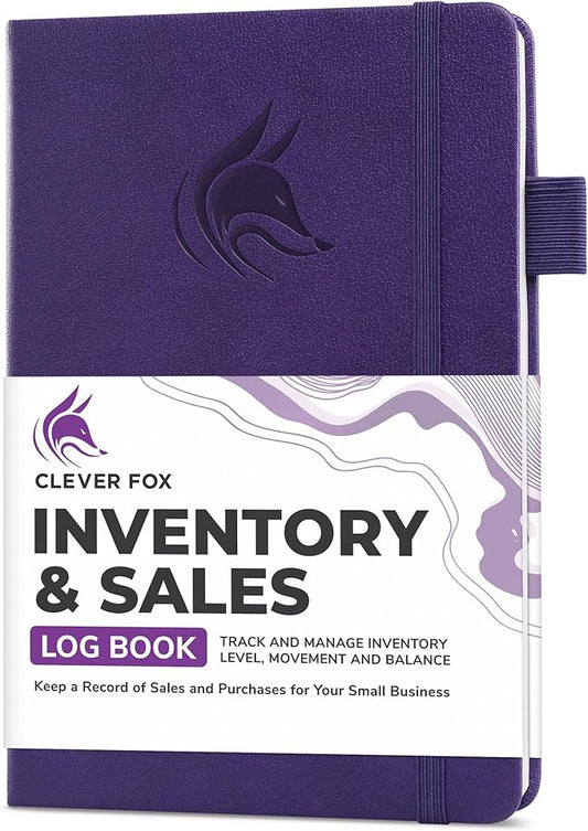 Clever Fox Inventory & Sales Log Book by CleverFox