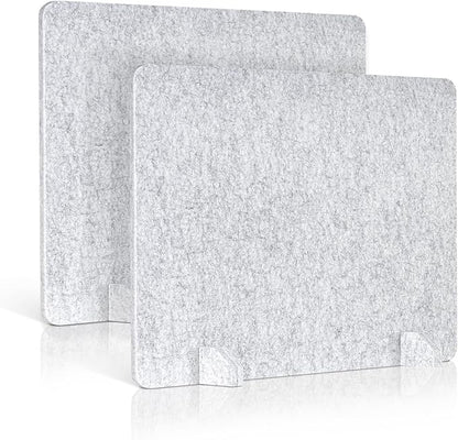 AMUSIGHT 2 Pack Acoustic Desk Dividers by AMUSIGHT