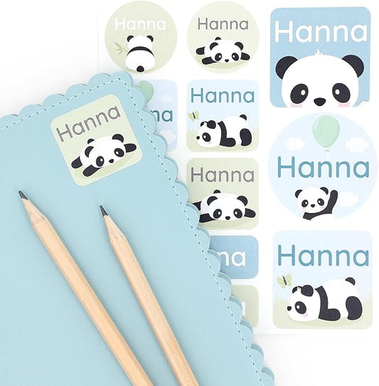 Large Name Labels for Kids by Teddylabels