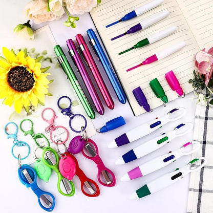 24 pcs Nurse Pen Set Include Permanent Marker Pen Pen Lights - Image 7