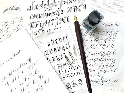 Plotube Wooden Pen Calligraphy Set - Image 5