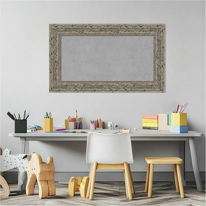 Amanti Art Silver Framed Magnetic Board 17x29 Small Vision Board - Image 5