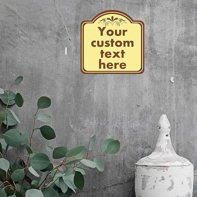 HK SIGNS Custom Weatherproof Sign, 10*10 Inch, Indoor & Outdoor - Image 4