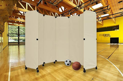 Versare MP10H Portable Folding Wall Partition | Economical 5 Panel Design | - Image 2