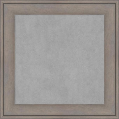 Amanti Art Grey Framed Magnetic Board 15x15 X-Small Vision Board by AmantiArt
