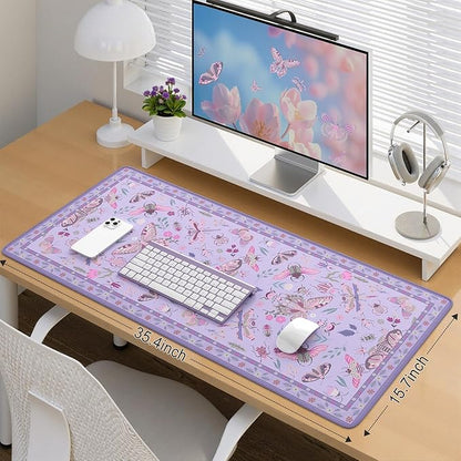 iCasso Purple Large Mouse Pad, Desk Matt - Image 2