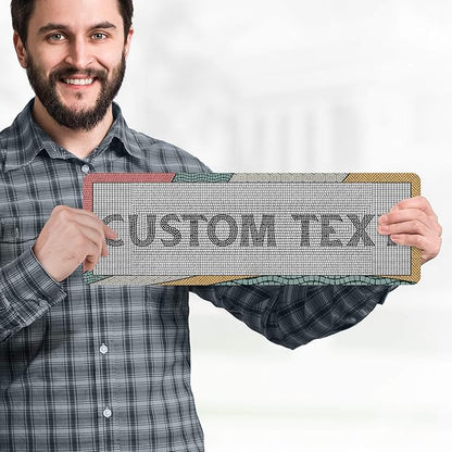 Custom Sign, Custom Street Sign, 11 Font Colors, 13 Font Styles, 4 Hole Options - Image 2