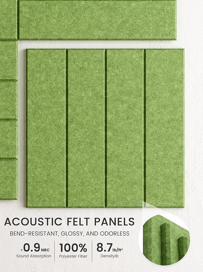 Bumusty Large Cork Board Alternative-36 x24 Felt Bulletin Board Tiles, - Image 3