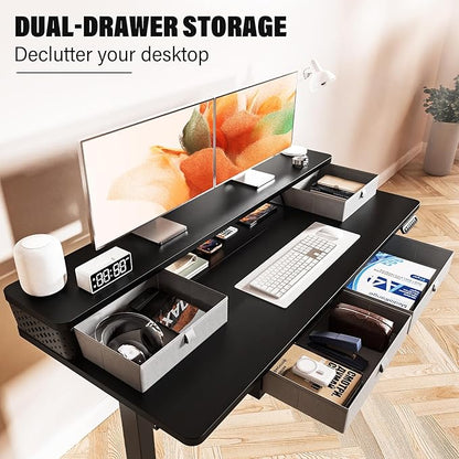 Kingant 48 x 24 Inch Electric Standing Desk - Image 4