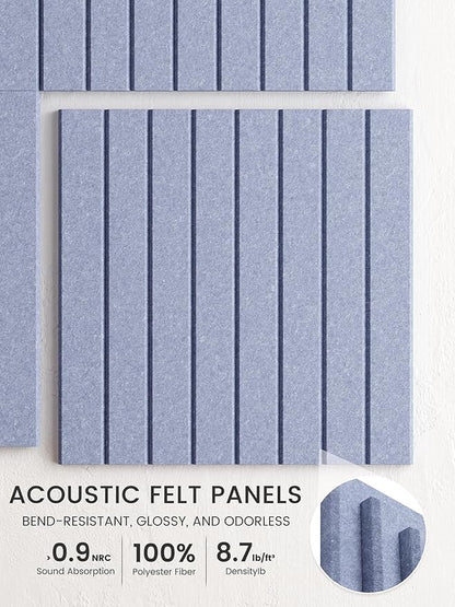Bumusty Large Cork Board Alternative-36 x24 Felt Bulletin Board Tiles, - Image 3