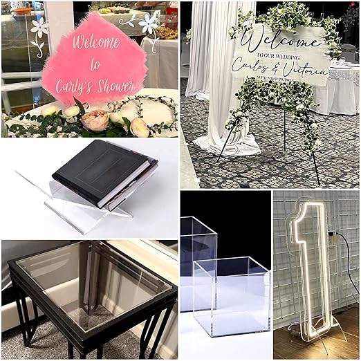4 Pack 24x36 Inch Acrylic Sheet 1/8" Thick, Cast Acrylic Sheet, - Image 5